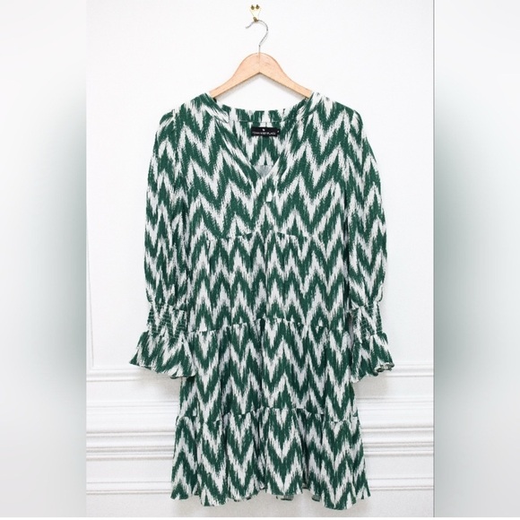 Green Ikat Kenzo Dress
POMANDER PLACE Size M - Picture 4 of 14